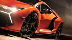 The new Lamborghini Revuelto comes with bespoke Bridgestone Potenza tires. The new Lamborghini Revuelto comes with bespoke Bridgestone Potenza tires.