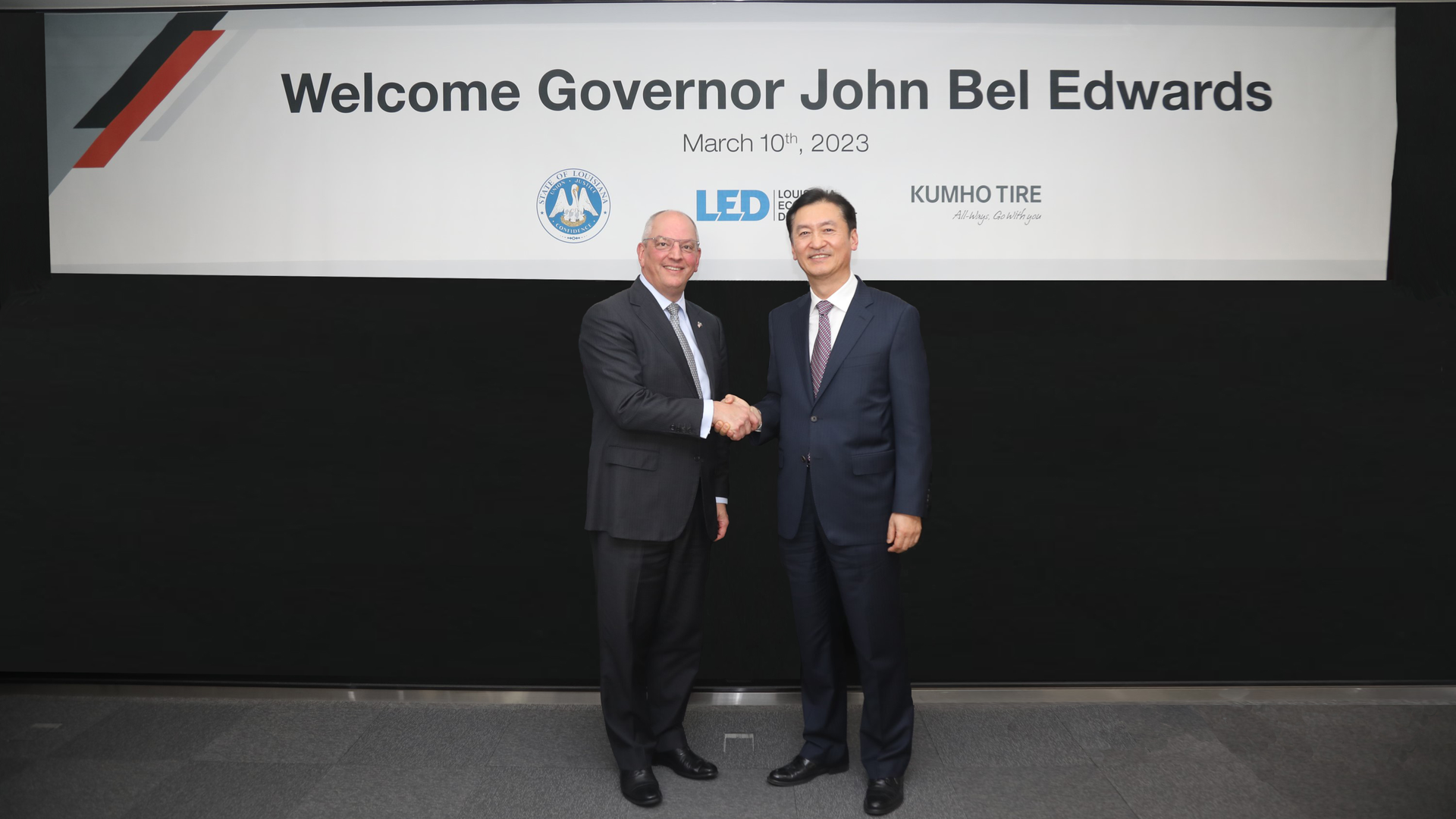 Kumho Tire Announces Trade Delegation with Louisiana Modern Tire Dealer