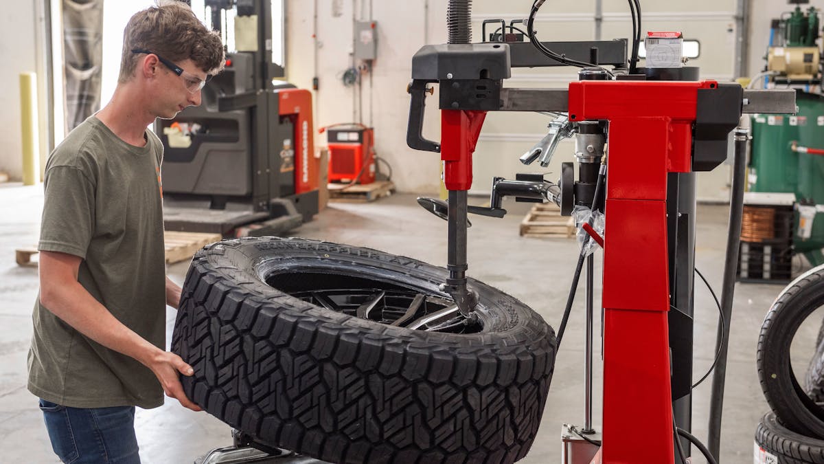 Mount and shop balance tires