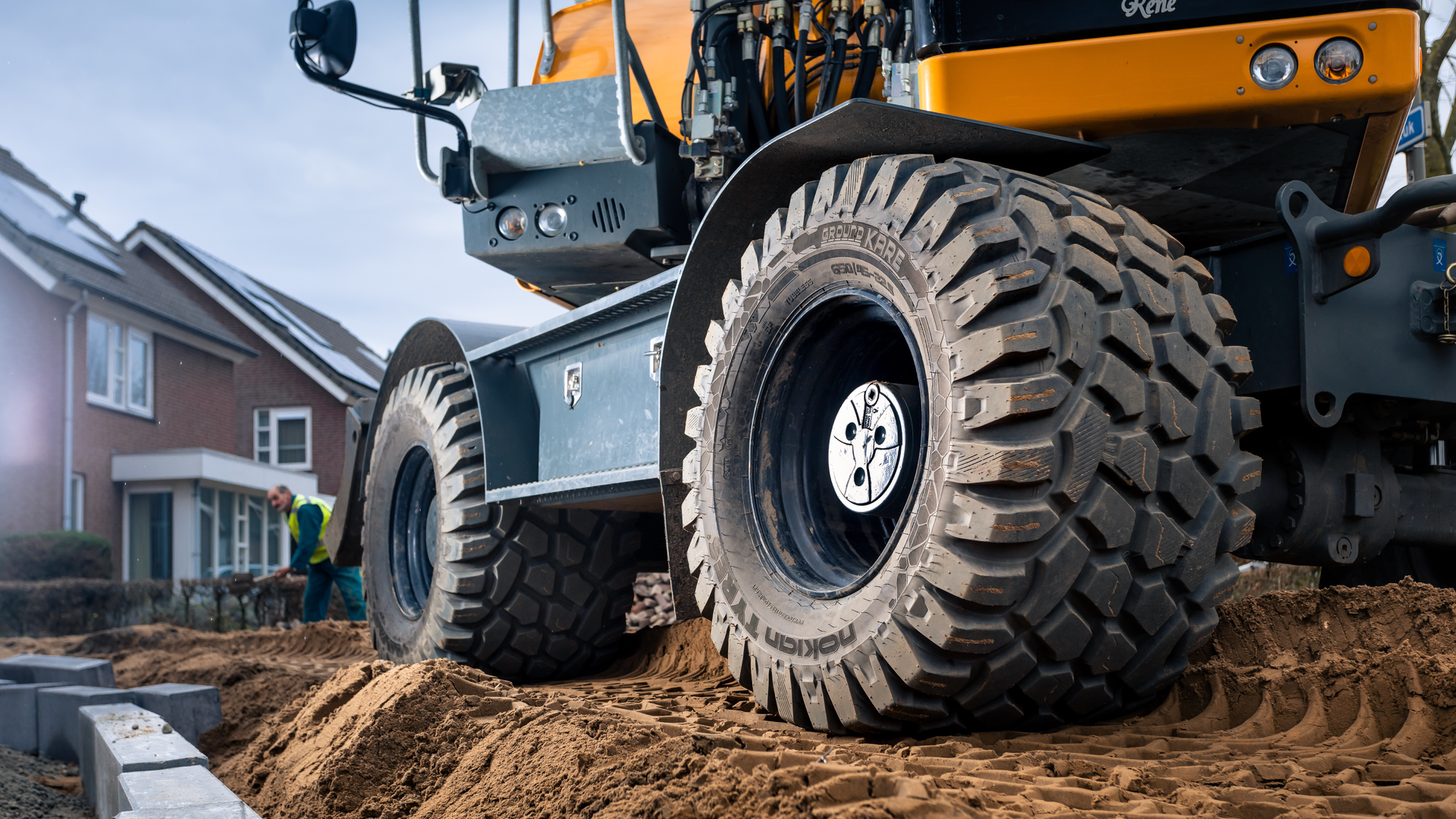 Nokian's Ground Kare tire for excavators is available in North America and comes in a new size: 600/40-22.5.