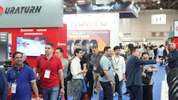 Nearly 5,500 visitors attended Tyrexpo Asia 2023 and visited the booths of 202 vendors. Nearly 5,500 visitors attended Tyrexpo Asia 2023 and visited the booths of 202 vendors.