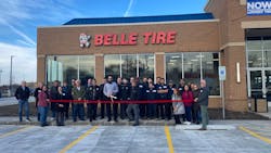 Belle Tire Distributors Ltd. recently opened a 10-bay store in Carpentersville, Ill. Belle Tire Distributors Ltd. recently opened a 10-bay store in Carpentersville, Ill.