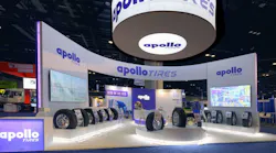 Apollo Tyres Ltd. unveiled its new range of line-haul commercial truck tires – the EnduMile LHfront, a steer tire; the EnduMile LHD, a drive tire; and the EnduMile LHT, a trailer tire.