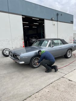 Mike Power begins every customer interview by gathering the year, make and model of the vehicle so he can look up the correct tire. “I don’t want to sell somebody a tire that’s not appropriate. That doesn’t make sense to me.” Mike Power begins every customer interview by gathering the year, make and model of the vehicle so he can look up the correct tire. “I don’t want to sell somebody a tire that’s not appropriate. That doesn’t make sense to me.”