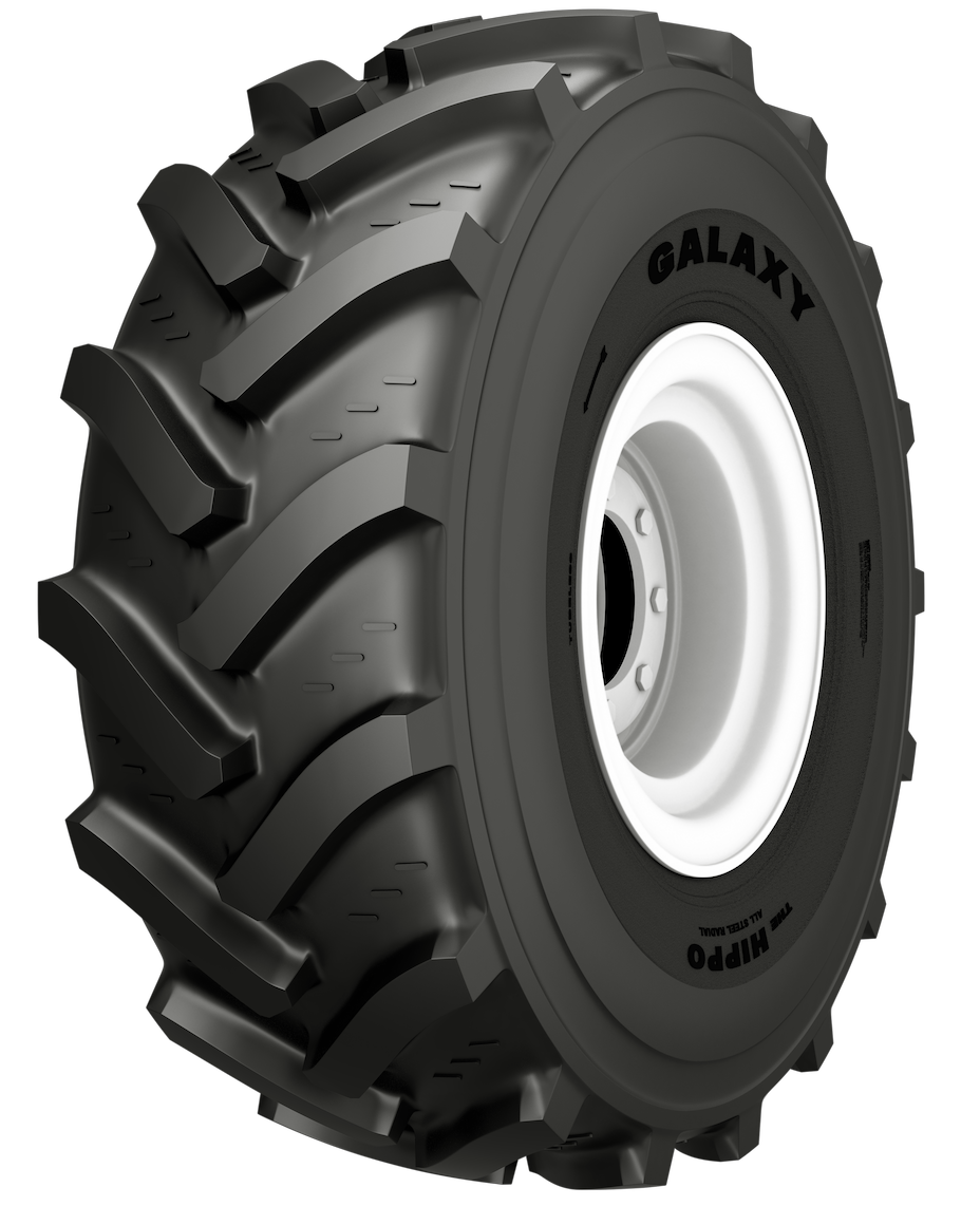 The new Galaxy Hippo is available in sizes 20.5R25 and 23.5R25.