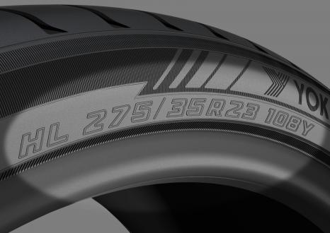 Yokohama says its high load capacity tires bear the initials &ldquo;HL' on their sidewalls.
