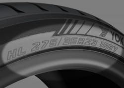 Yokohama says its high load capacity tires bear the initials “HL' on their sidewalls. Yokohama says its high load capacity tires bear the initials “HL' on their sidewalls.