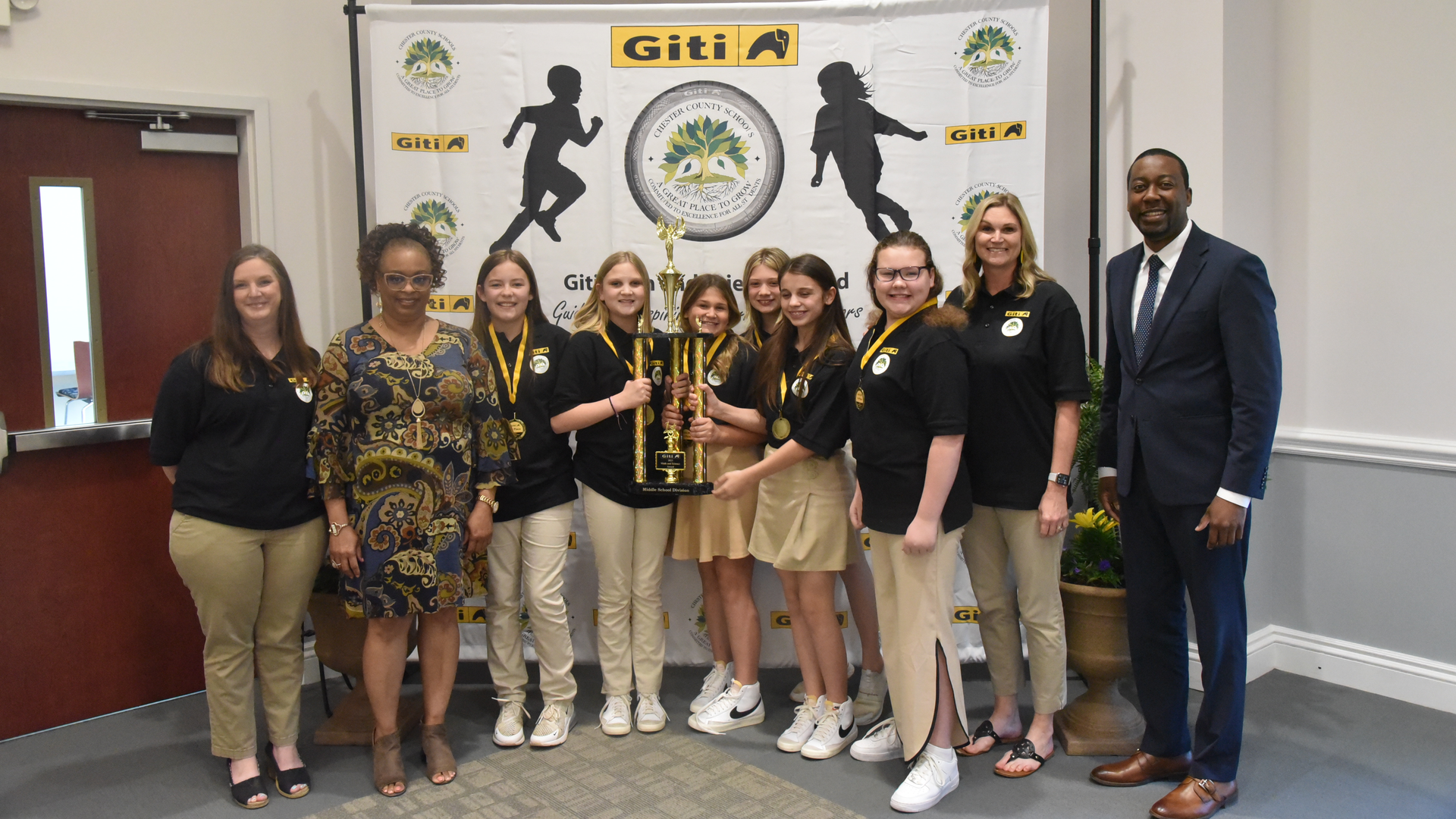 Giti partnered with the Chester County School District to create Giti Math & Science clubs.