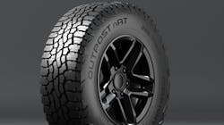 The Outpost nAT &ndash; which stands for &ldquo;North American tire&rdquo; or &ldquo;new all-terrain tire&rdquo; is tailored to the demands of North American roads and reinforced with blowout-resistant Aramid fibers.