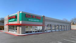 There are 73 Plaza Tire stores throughout Missouri, western Kentucky, northern Arkansas and southern Illinois. There are 73 Plaza Tire stores throughout Missouri, western Kentucky, northern Arkansas and southern Illinois.