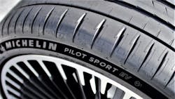 Michelin's consumer tire sales grew by 6.2% during the first three months of the year. Michelin's consumer tire sales grew by 6.2% during the first three months of the year.