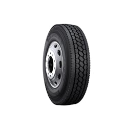 The Firestone FD694 drive tire is currently available in a 295/75R22.5 size and will soon be available in three additional sizes: 11R22.5, 11R24.5, and 285/75R24.5. The Firestone FD694 drive tire is currently available in a 295/75R22.5 size and will soon be available in three additional sizes: 11R22.5, 11R24.5, and 285/75R24.5.