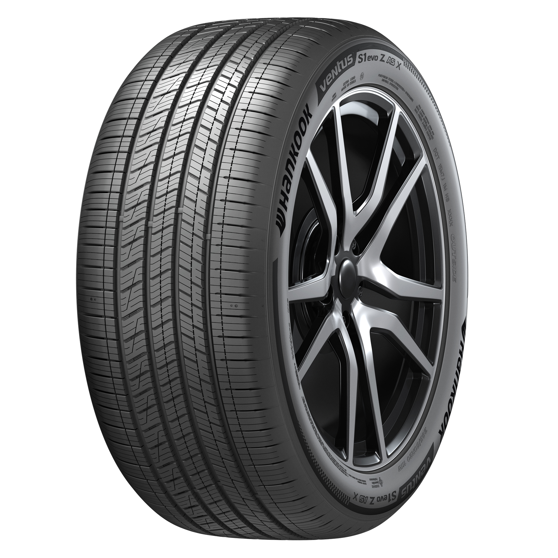 The new Hankook Ventus S1 evo Z AS X is available in nine sizes, ranging from 18 to 22 inches, with 10 additional sizes to come later in 2023.