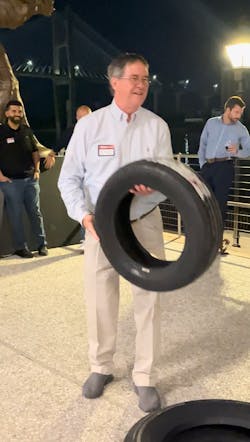 John Plumstead started Tire Distributors of Georgia in March 2003 after working 20 years in the tire wholesale business. He and his son are celebrating 20 years in business. John Plumstead started Tire Distributors of Georgia in March 2003 after working 20 years in the tire wholesale business. He and his son are celebrating 20 years in business.