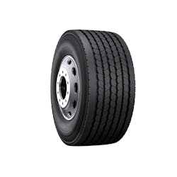 The tire is designed to provide fleets with durability, improved fuel efficiency and lower total cost of ownership, according to Bridgestone officials. The tire is designed to provide fleets with durability, improved fuel efficiency and lower total cost of ownership, according to Bridgestone officials.