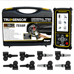 The sensor can test tire pressure, temperature and battery life. The sensor can test tire pressure, temperature and battery life.