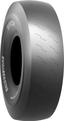 The Bridgestone VPCS radial tire is currently available in two sizes: 450/95R25 and 480/95R25. The Bridgestone VPCS radial tire is currently available in two sizes: 450/95R25 and 480/95R25.