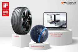 In the product category, Hankook's iON electric vehicle tire was recognized. In the product category, Hankook's iON electric vehicle tire was recognized.