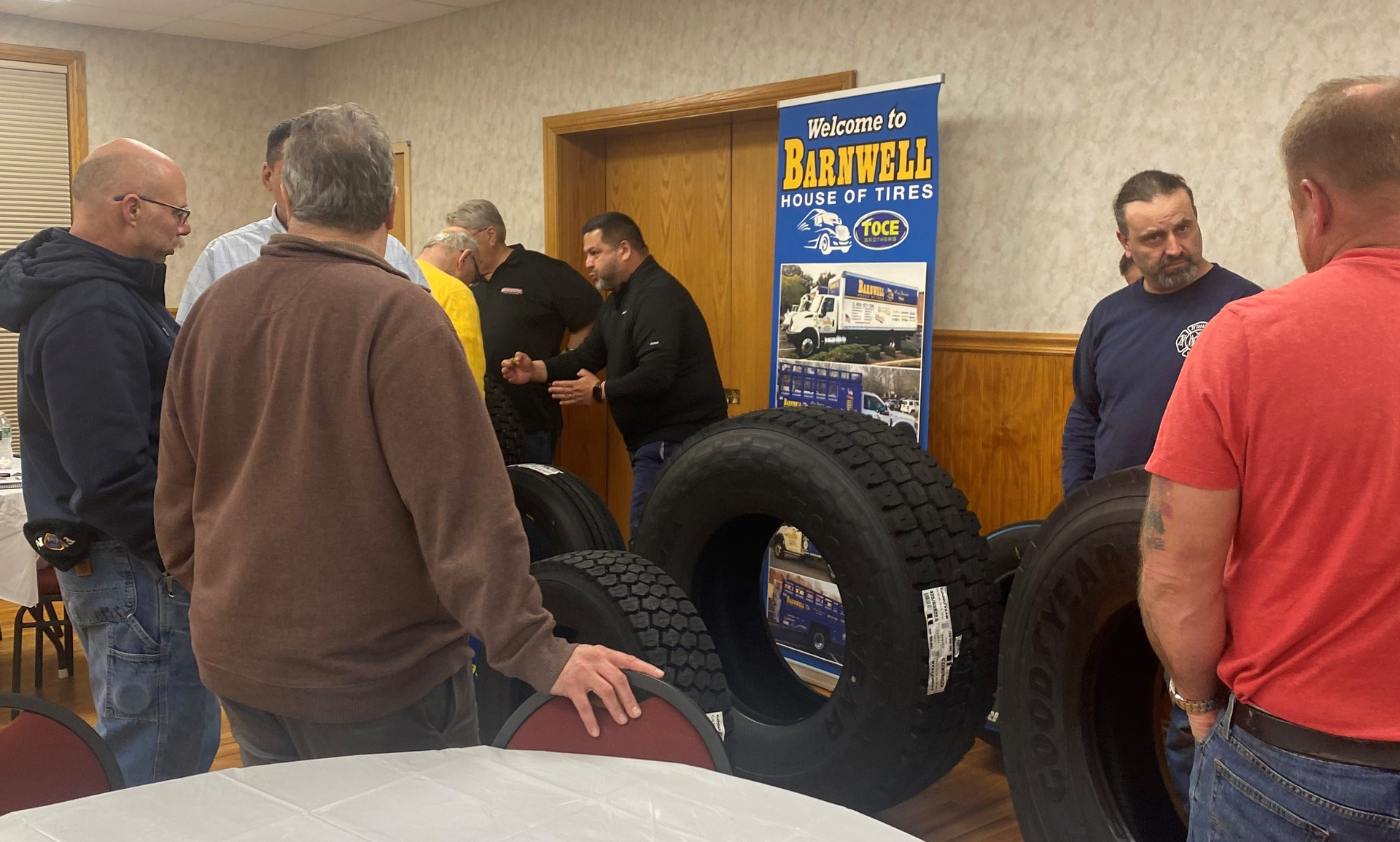 Barnwell House of Tires Educates Firefighters Modern Tire Dealer