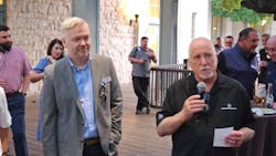 “I always wanted to make sure we were competitive, consistent and compelling,' says Marks (right, with new ITDG President and CEO Jason Rook.) “I always wanted to make sure we were competitive, consistent and compelling,' says Marks (right, with new ITDG President and CEO Jason Rook.)