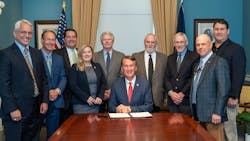 HB1677, which does away with what Virginia Automotive Association officials call the 'unfair taxation' of diagnostic and road service work, was recently signed by Virginia Gov. Glenn Youngkin and will take effect on July 1. HB1677, which does away with what Virginia Automotive Association officials call the 'unfair taxation' of diagnostic and road service work, was recently signed by Virginia Gov. Glenn Youngkin and will take effect on July 1.