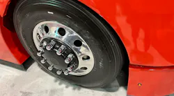 The Starship 3.0 concept truck will ride on Bridgestone R213 Ecopia steer tires and Bridgestone Greatec R197 drive and trailer tires.