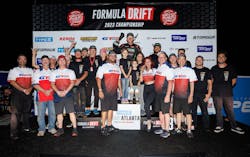 Aurimas Bakchis captured third in his Feal Suspension / GT Radial Nissan S15. Aurimas Bakchis captured third in his Feal Suspension / GT Radial Nissan S15.