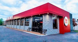 TireSouth opened its newest store in Peachtree Corners, Ga., in January. Owner Michael Spencer says consumers are more price conscious and opting for lower-tiered tires over premium options.