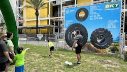 BKT has been the official, exclusive tire supplier of Monster Jam since 2014 and 'is excited to be part of' the Monster Jam World Finals on July 1. BKT has been the official, exclusive tire supplier of Monster Jam since 2014 and 'is excited to be part of' the Monster Jam World Finals on July 1.