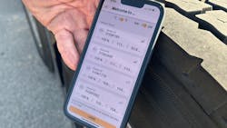 ContiConnect Live captures vital truck tire data without having to touch a tire, say Continental officials. ContiConnect Live captures vital truck tire data without having to touch a tire, say Continental officials.