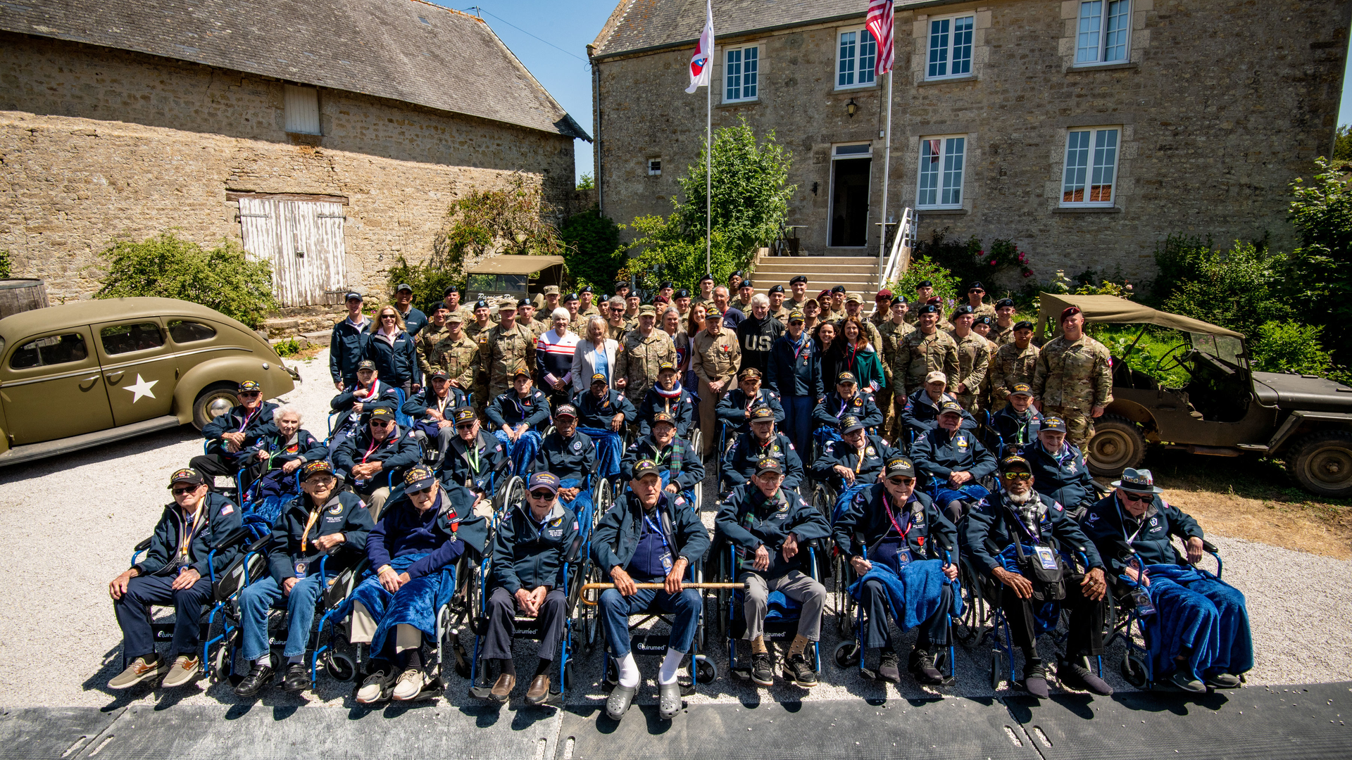 Michelin North America Inc. made it possible for more than 40 World War II veterans to visit Normandy on the anniversary of D-Day.