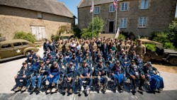Michelin North America Inc. made it possible for more than 40 World War II veterans to visit Normandy on the anniversary of D-Day. Michelin North America Inc. made it possible for more than 40 World War II veterans to visit Normandy on the anniversary of D-Day.