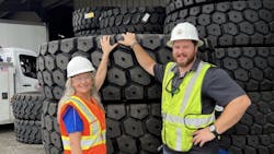 “Our increased warehouse capacity allows us to better supply customers with smaller tire orders in between container deliveries,” says Stephen Reynolds, OTR director for Triangle Tire USA (pictured.) “Our increased warehouse capacity allows us to better supply customers with smaller tire orders in between container deliveries,” says Stephen Reynolds, OTR director for Triangle Tire USA (pictured.)