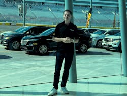 Claudio Zanardo, president and CEO of Pirelli Tire North America, says the company used virtual modeling to design the P Zero AS Plus 3, and virtual capabilities will bring new tire technologies to the market faster. Claudio Zanardo, president and CEO of Pirelli Tire North America, says the company used virtual modeling to design the P Zero AS Plus 3, and virtual capabilities will bring new tire technologies to the market faster.