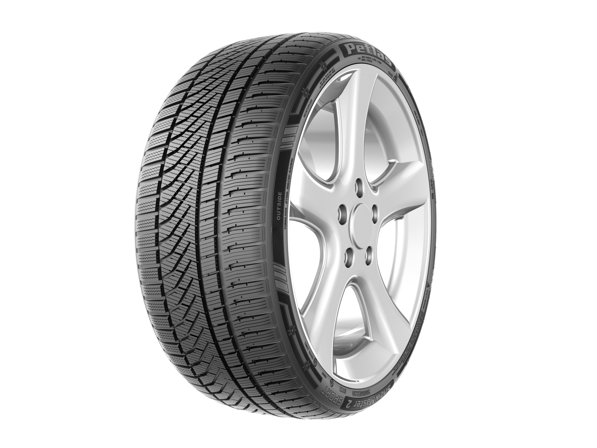 The SnowMaster 2 Sport has an asymmetrical tread pattern that ensures &ldquo;maximum road contact and shorter braking distances,&rdquo; according to Petlas officials.