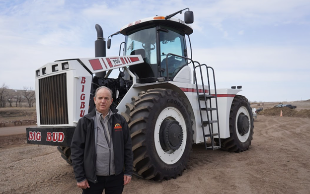 Titan is hosting Big Equipment Company in its booth at the Farm Progress Show in August. The company is building new Big Bud tractors again for the first time in 40 years, and owner Ron Harmon will be in the Titan booth.