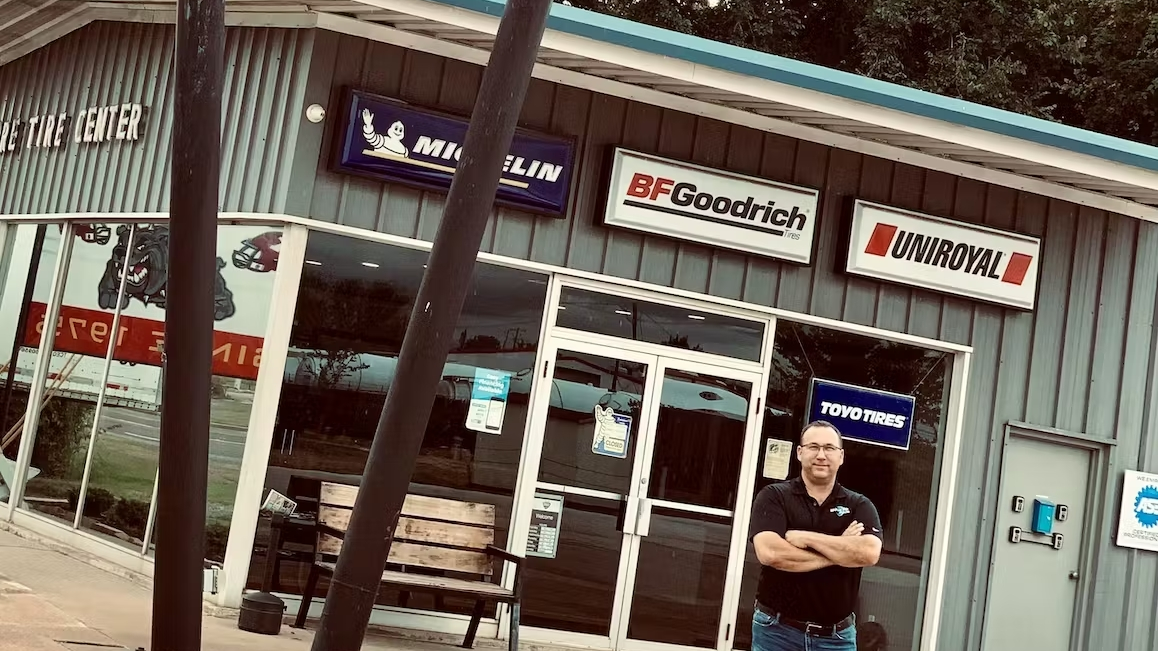 Darrin Mallett, president at the Kilgore Tire Services, says he is the only one at his dealership utilizing AI, but wants to implement the software in his shop as technology progresses.