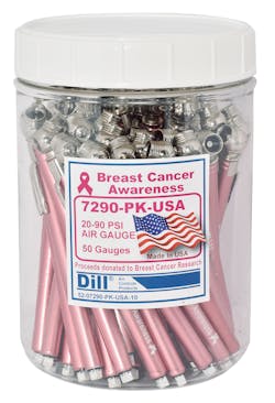 The gauges come in packs of 50 and are “perfect for resale or counter-top giveaways,” according to Dill officials. The gauges come in packs of 50 and are “perfect for resale or counter-top giveaways,” according to Dill officials.