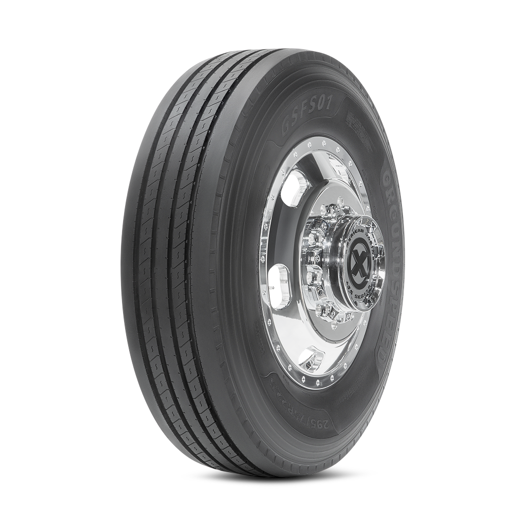 Sentury Tire USA has released two SmartWay-verified products, the Groundspeed GSFS01 (pictured) and the Groundspeed GSKS02.