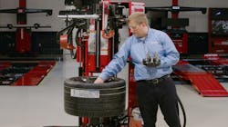 Jim Hudson, product manager for Hunter, demonstrates in the video the proper procedures and techniques for changing this optional fitment using Hunter's center-clamp Revolution and Auto34R tire changers including demounting, mounting, clamping, avoiding pry bars and more. Jim Hudson, product manager for Hunter, demonstrates in the video the proper procedures and techniques for changing this optional fitment using Hunter's center-clamp Revolution and Auto34R tire changers including demounting, mounting, clamping, avoiding pry bars and more.