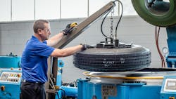 Having its own retread system and products gives Wonderland Tire “the ability to be independent enough to do the right things for our customers,” says Jon Langerak. “Take a particular tread design – if we want to build it, we can build it. All of our designs and rubber compounds are proprietary. AcuTread is an exclusive product. Nobody else has it. We’re very independent. We like to do things ourselves. We don’t like people telling us how to do it.” Having its own retread system and products gives Wonderland Tire “the ability to be independent enough to do the right things for our customers,” says Jon Langerak. “Take a particular tread design – if we want to build it, we can build it. All of our designs and rubber compounds are proprietary. AcuTread is an exclusive product. Nobody else has it. We’re very independent. We like to do things ourselves. We don’t like people telling us how to do it.”