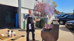 Jon (pictured) and Dave Langerak went to every Wonderland Tire store and grilled steaks for employees in September 2022 when the dealership had its first $3 million month. This continued a tradition they started years earlier. Jon (pictured) and Dave Langerak went to every Wonderland Tire store and grilled steaks for employees in September 2022 when the dealership had its first $3 million month. This continued a tradition they started years earlier.