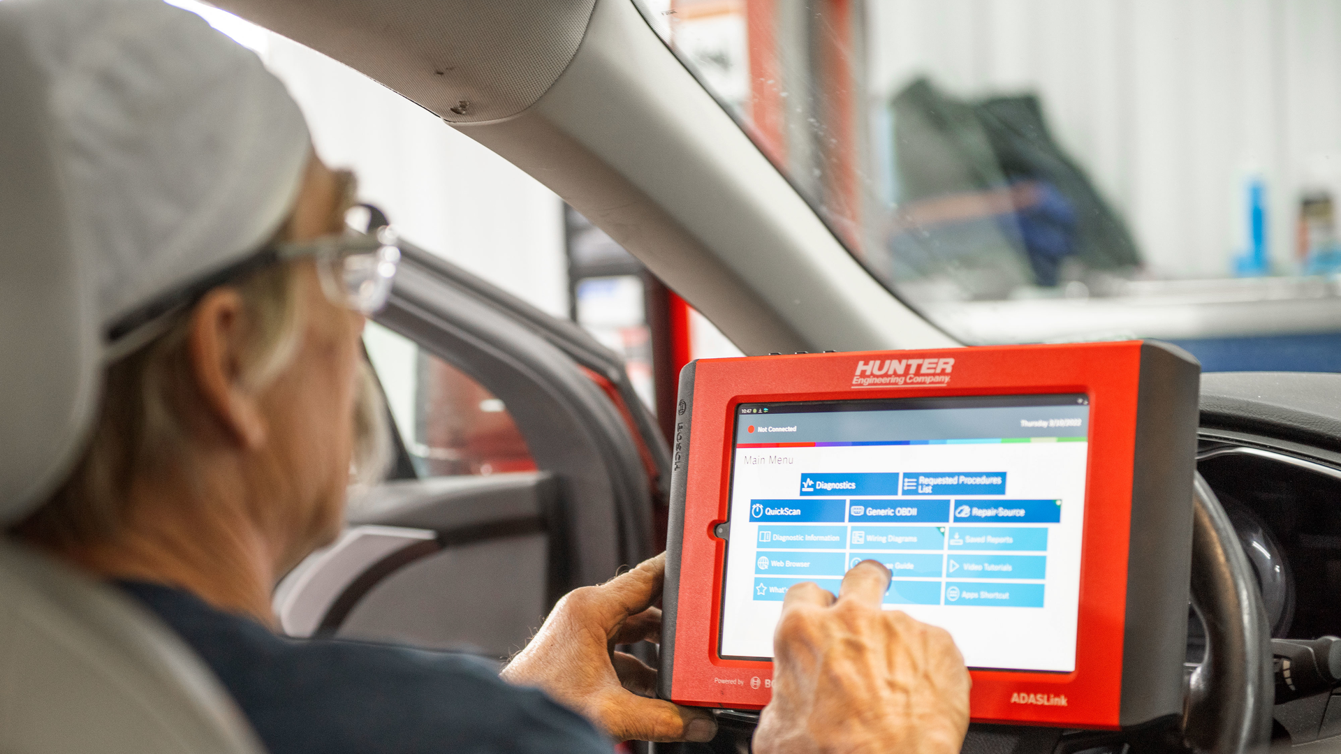 Hunter Engineering sees a growing opportunity for tire dealers to maximize their alignment systems and services by doing ADAS calibrations, too. &ldquo;If they don&rsquo;t take advantage of their opportunities, someone else surely will,&rdquo; says Ryan Gerber.