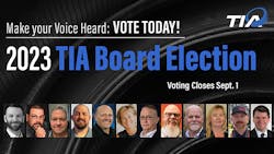 Eligible TIA members are reminded to cast ballots for board members by Sept. 1. Eligible TIA members are reminded to cast ballots for board members by Sept. 1.