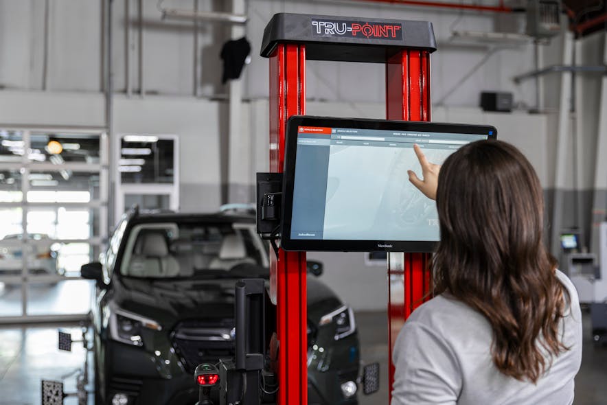 Before purchasing tools or equipment for ADAS services, Chris Chesney at Repairify says tire dealers need to study the car parc in their market and balance OEM calibration requirements with any limitations of their space.