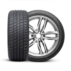 The tire is currently available in five sizes ranging from 18- to 20-inches in rim diameters and offers a 40,000-mile treadwear warranty and road hazard warranty. The tire is currently available in five sizes ranging from 18- to 20-inches in rim diameters and offers a 40,000-mile treadwear warranty and road hazard warranty.
