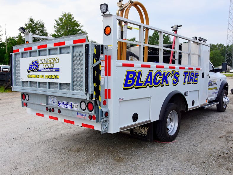 Black&rsquo;s Tire Service Inc., based in Whiteville, N.C., is &ldquo;trying to trim stock levels with the high cost of inventory,&rdquo; says Rick Benton, the dealership&rsquo;s president.