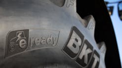 BKT&apos;s E-Ready logo will appear on products the company makes for electricity-powered equipment.