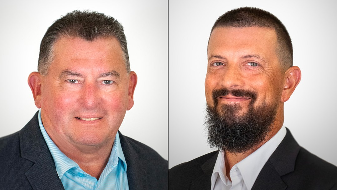 Jim Crandall (left) will manage CMA LLC/Double Coin's Mississippi River/Mid-South region, while Chad Decker (right) will oversee the company's Western region.