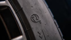 The new logo 'is also designed as a clear indication for customers, allowing them to choose more sustainable tires,' say Pirelli officials. The new logo 'is also designed as a clear indication for customers, allowing them to choose more sustainable tires,' say Pirelli officials.